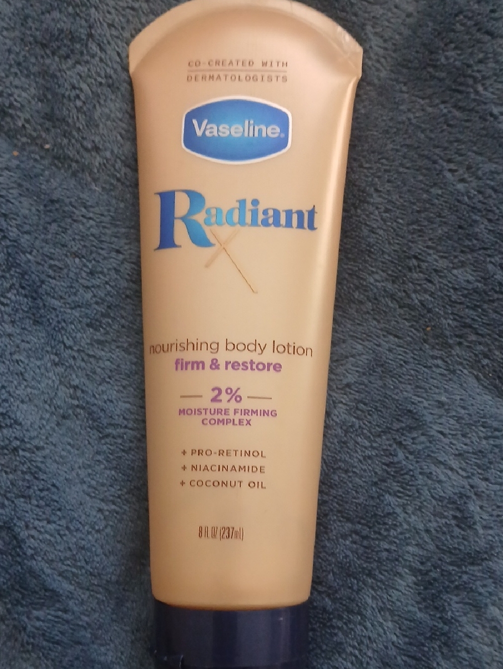 Vaseline Radiant Nourishing Body Lotion — Firm & Restore (Cream)
